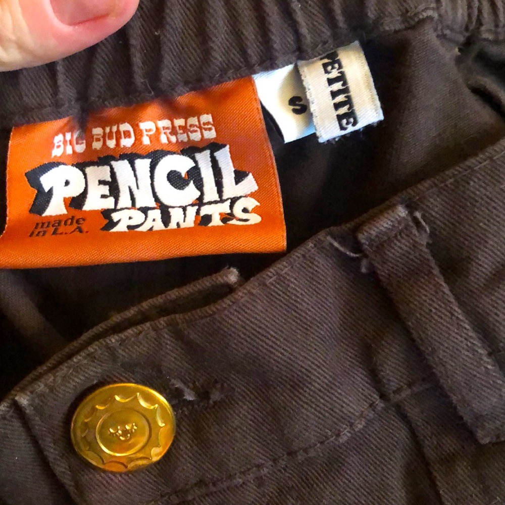 Big Bud Press Pencil Pants-BROWN